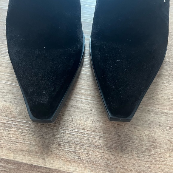 Rag and Bone Westin stud boot in black suede - Picture 6 of 7